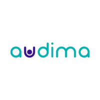 Audima - Logomarca para fundo branco